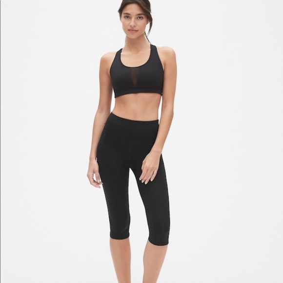 New without tag!!! GapFit High Rise Crop Leggings in Sculpt Compression-women - Picture 2 of 6